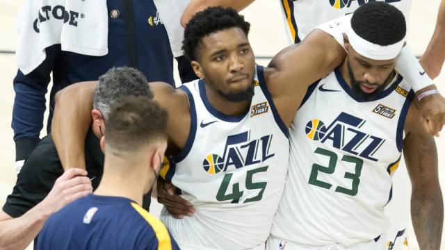 开云体育官方网址-米切尔因脚踝扭伤缺席 爵士进攻将承受考验